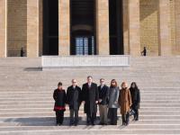 TCA's 12th Congressional delegation led by Congressman Frank Guinta (R-NH/1st) at Anitkabir, Ataturk's Mausoleum, in Ankara, Turkey