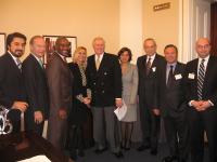 Congressman Dan Burton and Congressman Gregory W. Meeks with TUSIAD and TCA Representatives
